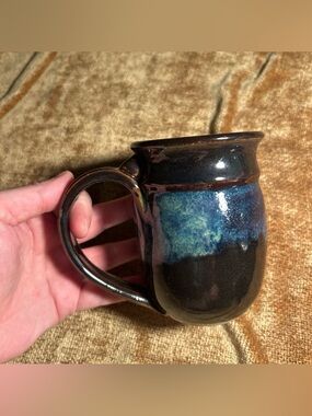 Handmade pottery mug